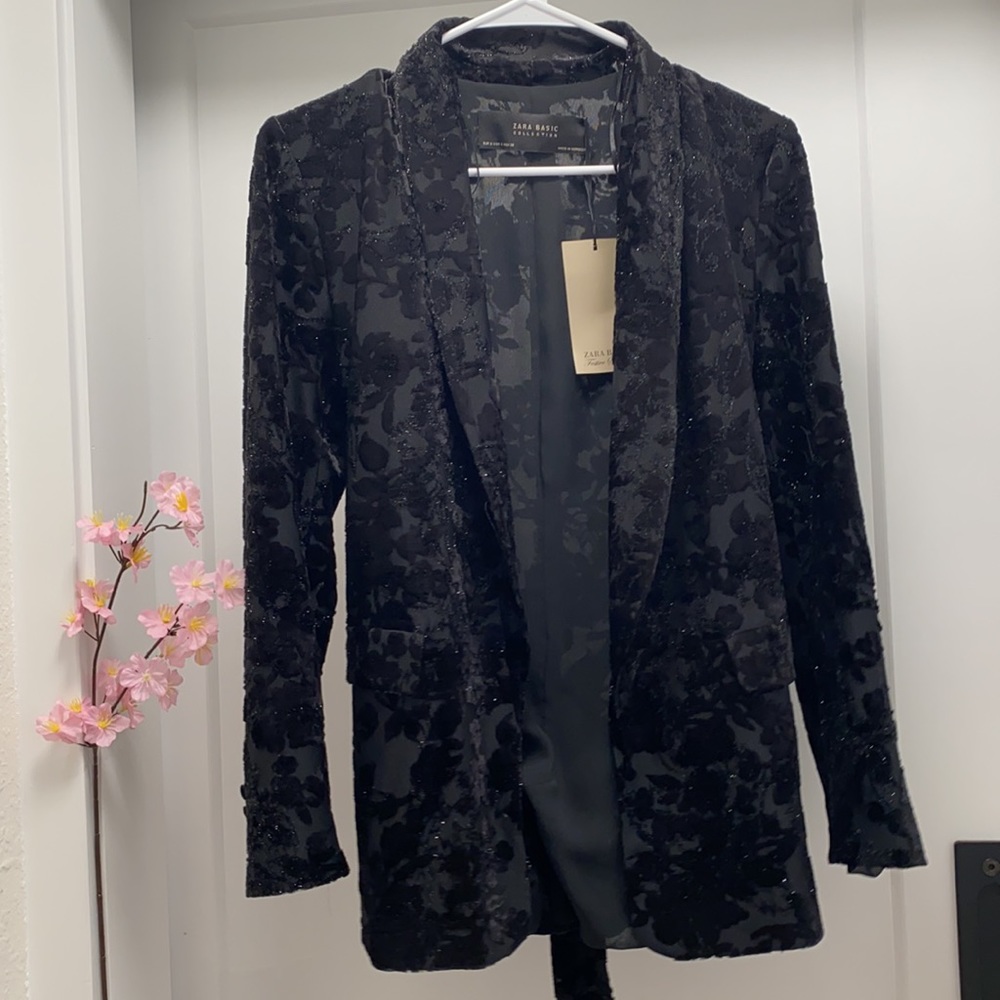 Zara Basic Collection Festive Collection Blazer